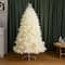 6ft. Unlit Off-White Pampas Grass Artificial Christmas Tree